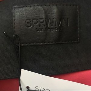 NWT SPRWMN Leather Skirt Size Small